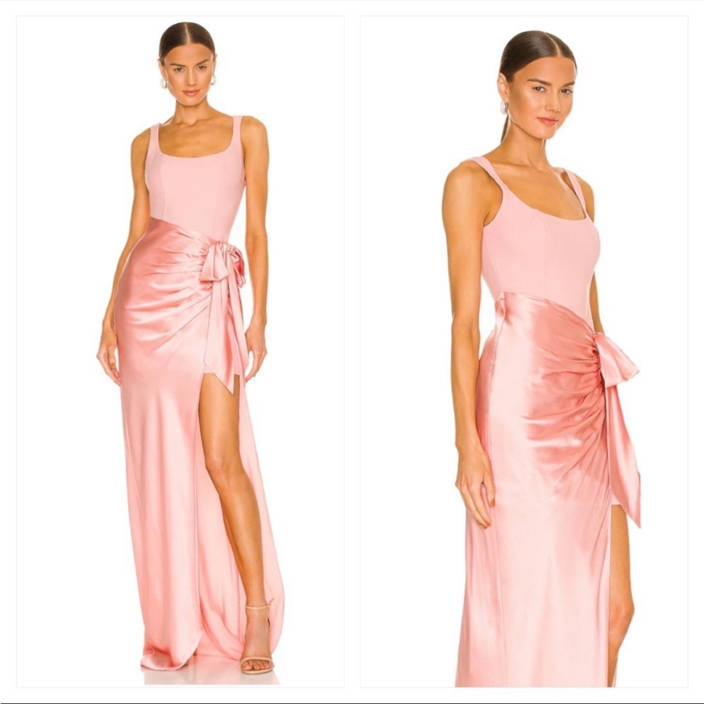 NEW NWT Cinq a Sept Marian Gown in Peony Pink
